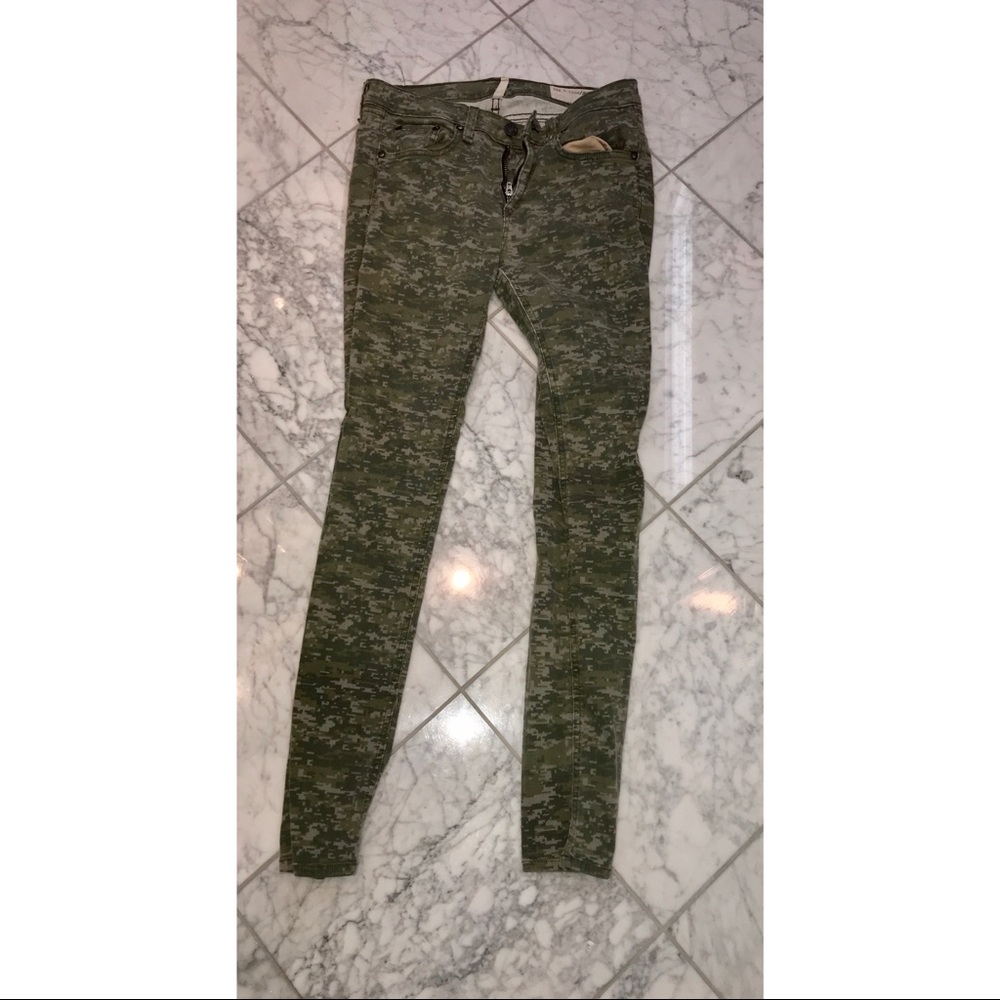 Army fatigue jeans
